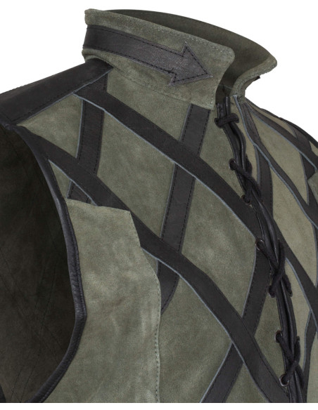 Colete medieval Cahir - verde