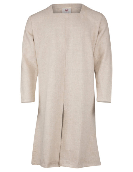 Túnica vikinga de linho modelo...