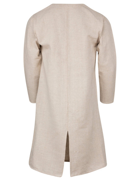 Túnica vikinga de linho modelo...