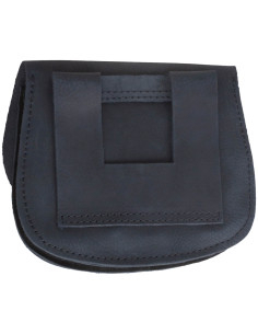 Bolsa de cintura medieval em couro modelo Hrothgar, cor... 2