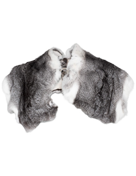 Cobre ombros de couro, modelo Chinchilla