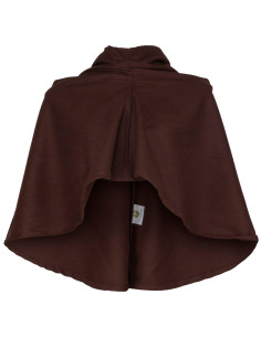 Capucho medieval de lã modelo Benson, cor marrom 2
