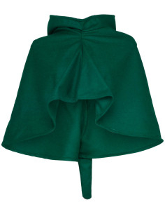 Gugel medieval de lã modelo Benson, cor verde 2