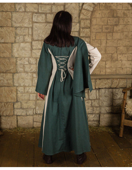 Vestido medieval modelo Jasione, cor...