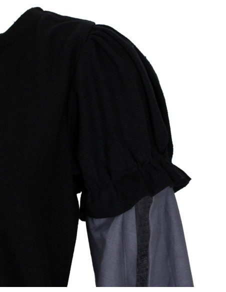 Vestido medieval de algodão modelo...