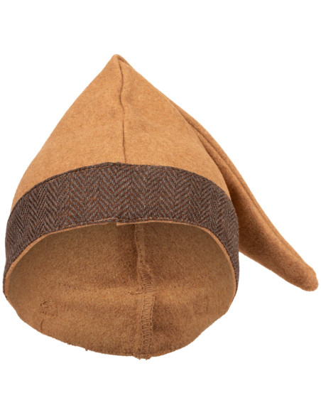 Gorro medieval de lã modelo Toki, cor...