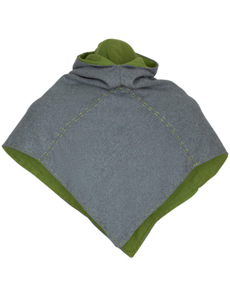 Gugel medieval de lã modelo Halaif,...