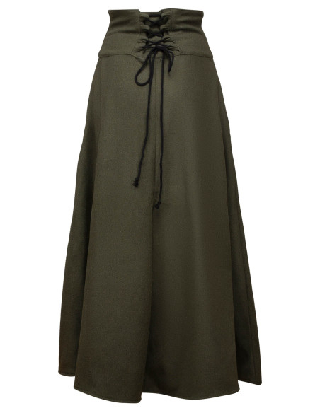 Saia medieval de lã modelo Hannah,...