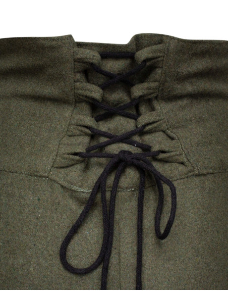 Saia medieval de lã modelo Hannah,...