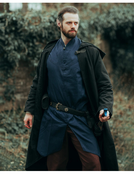 Casaco medieval de algodão modelo...