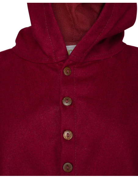 Gugel medieval em lã modelo Notker,...