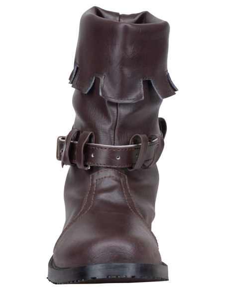 Botas medievais de couro modelo...