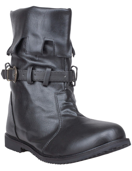 Botas medievais de couro modelo...