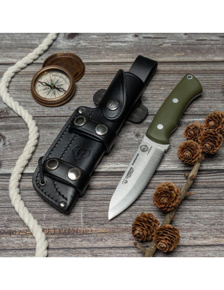 Faca Bushcrafter marca Cudeman,...