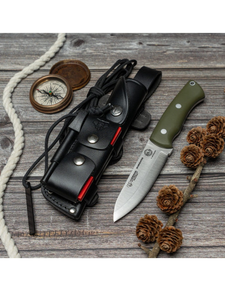 Faca Bushcrafter marca Cudeman modelo...