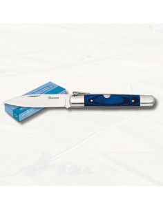 Canivete machete marca Albainox stamina azul (10 cm.)