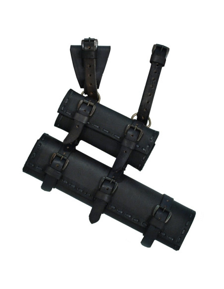 Tahalí duplo ajustável para espada e adaga