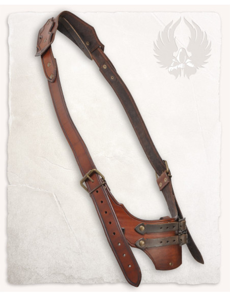 Cinto com bainha em couro modelo...