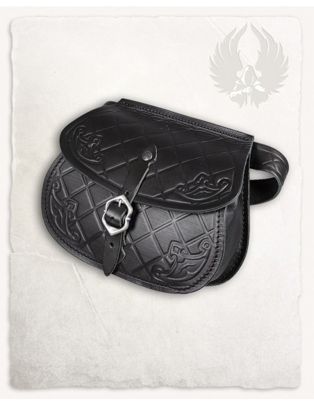 Bolsa medieval de couro modelo...