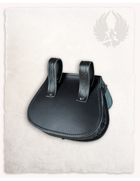 Bolsa medieval de couro modelo...