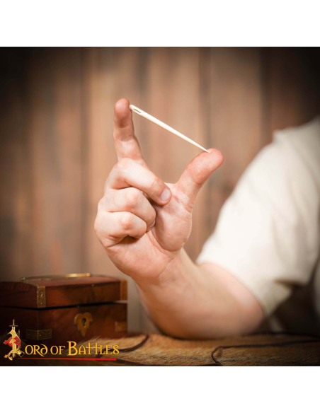 Conjunto de 5 agulhas de osso feitas...