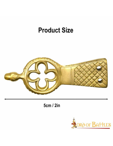 Conjunto de 5 pontas para cinto em...