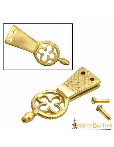 Conjunto de 5 pontas para cinto em...