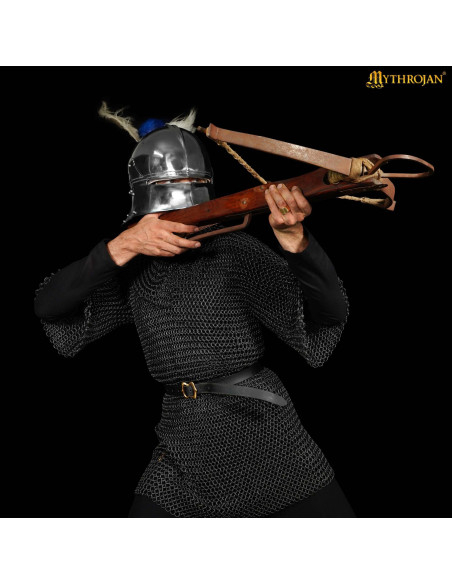 Cota de malha com verdugo de aço...