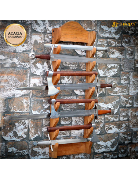 Suporte de parede de madeira para...