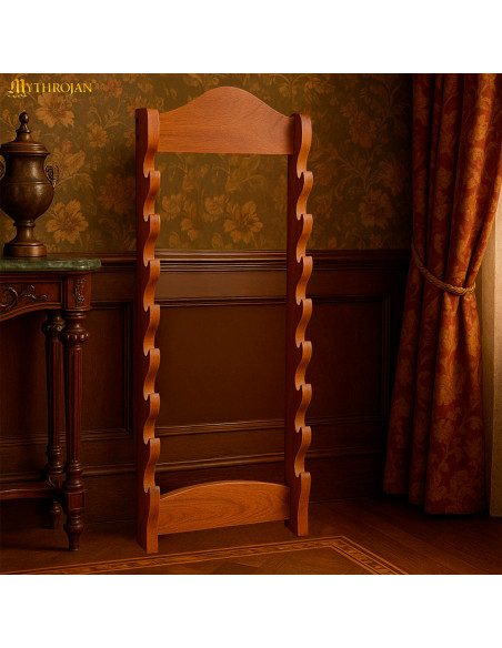 Suporte de parede de madeira para...