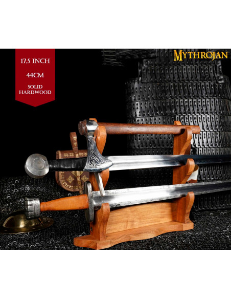 Suporte de mesa de madeira para...