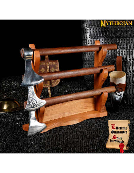 Suporte de mesa de madeira para...