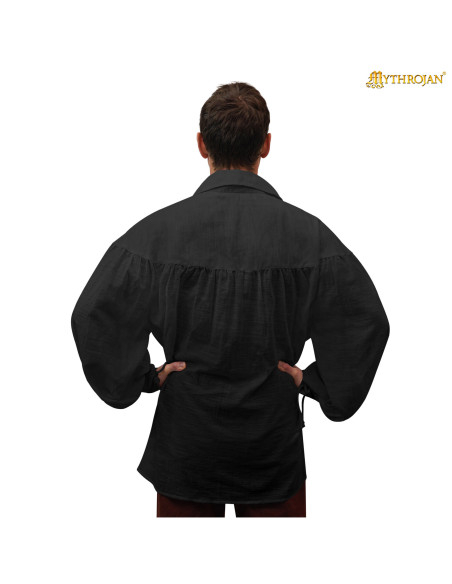 Camisa medieval de algodão modelo...