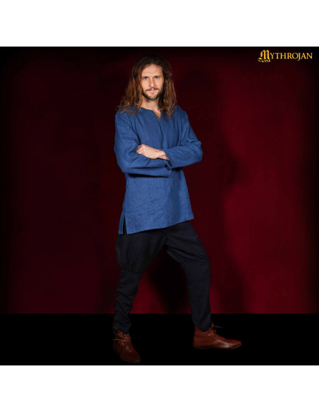 Calças vikings de algodão modelo...