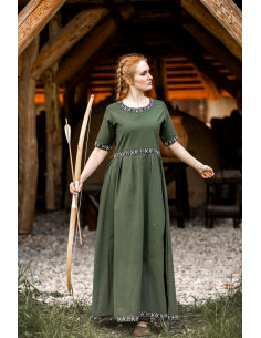 vestido medieval mulher Enin