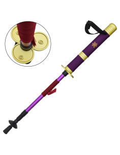 Bastão de caminhada Enma Zoro de One Piece, estilo katana