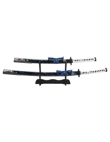 Conjunto de katanas e wakizashis...