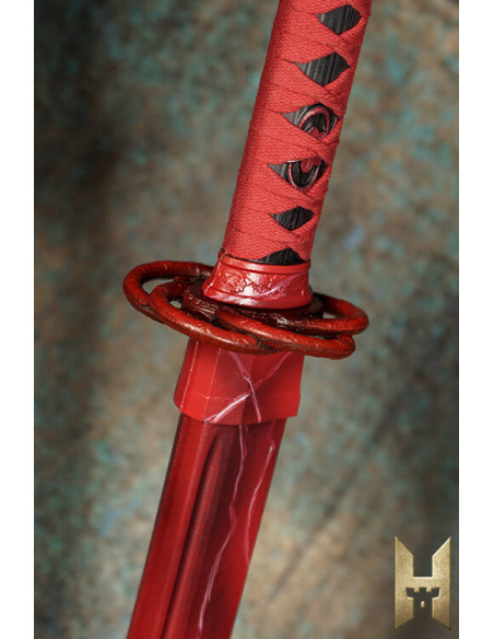 Katana Ryugan para LARP modelo Ruby