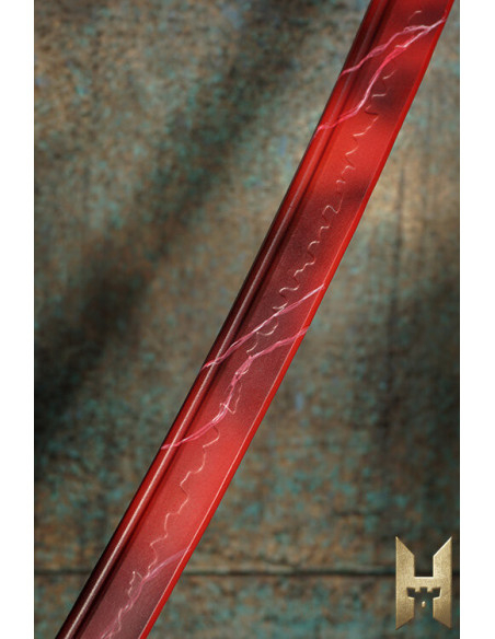 Katana Ryugan para LARP modelo Ruby