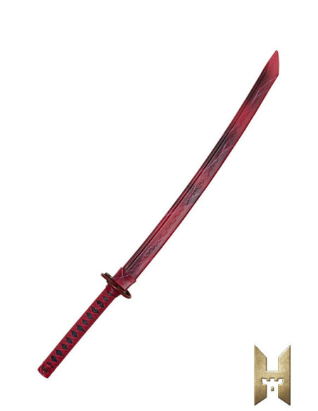 Katana Ryugan para LARP modelo Ruby