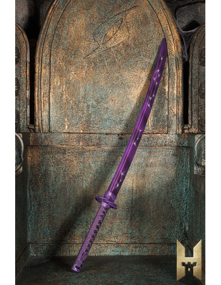 Katana Ryugan para LARP modelo Amethyst