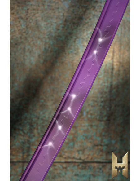 Katana Ryugan para LARP modelo Amethyst