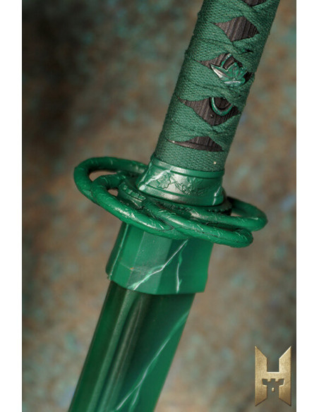 Katana Ryugan para LARP modelo Esmerald
