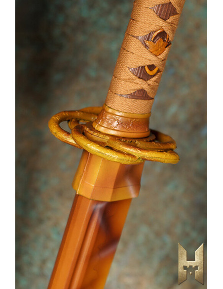 Katana Ryugan para LARP modelo Citrine