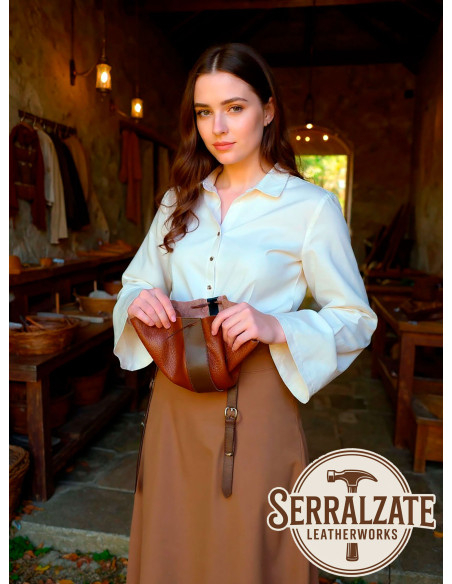 Bolsa medieval tipo limosneiro modelo...