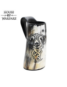 Jarra medieval de serpente em chifre 2