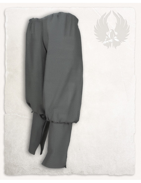 Calça medieval modelo Ketill cinza,...