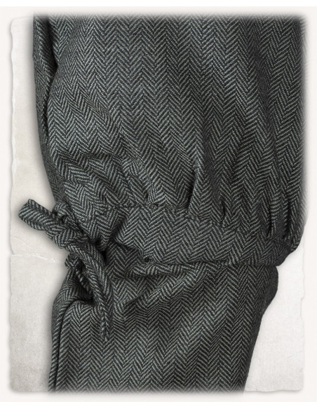 Calça medieval modelo Ketill cinza,...
