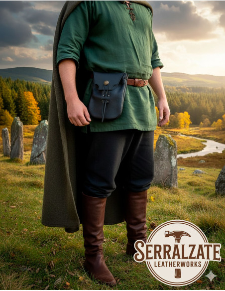 Bolsa guerreiro nós celtas - Negra