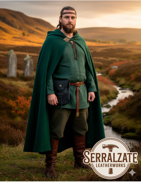 Bolsa guerreiro nós celtas - Negra